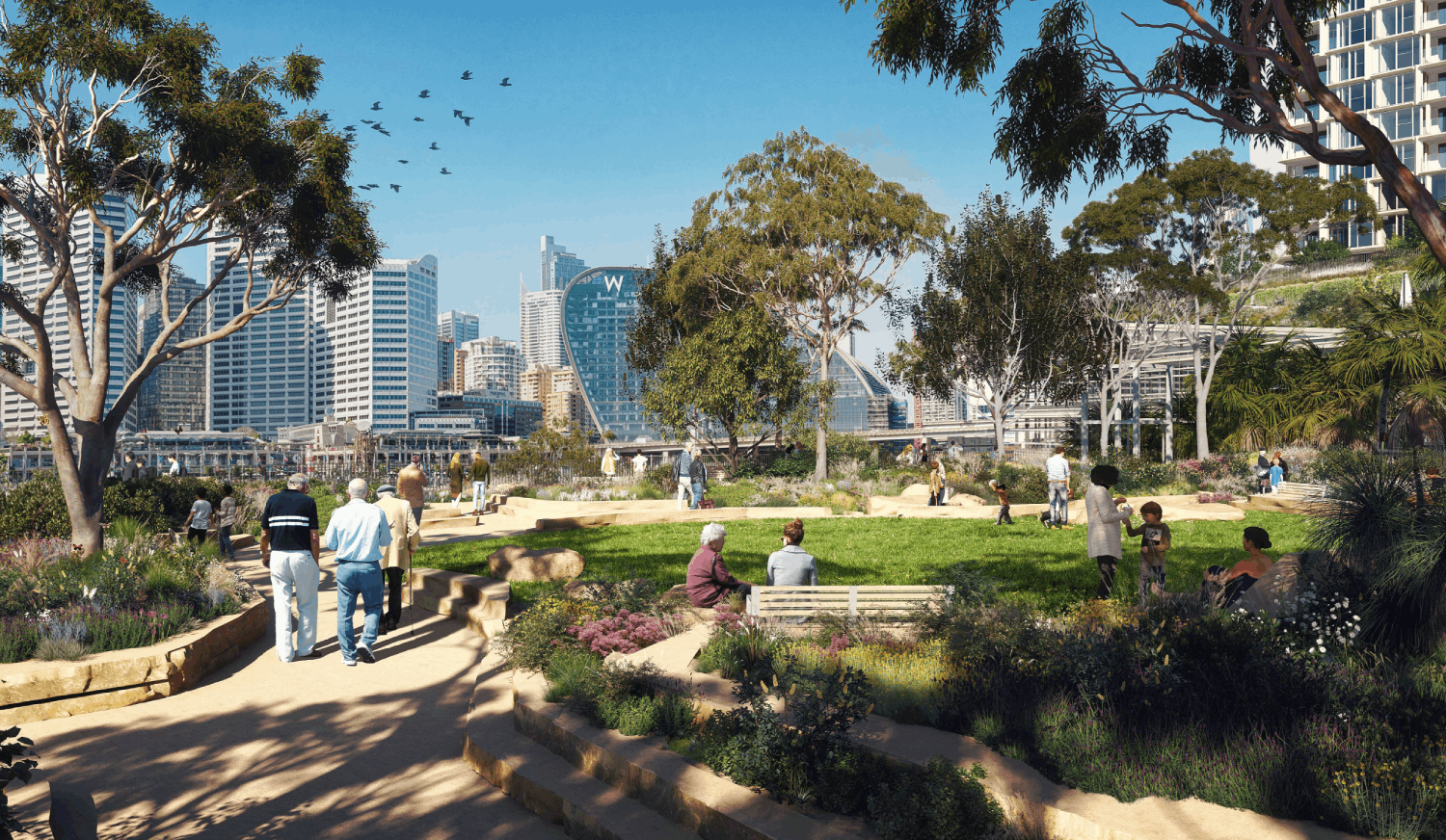 Harbourside Public Domain Garden