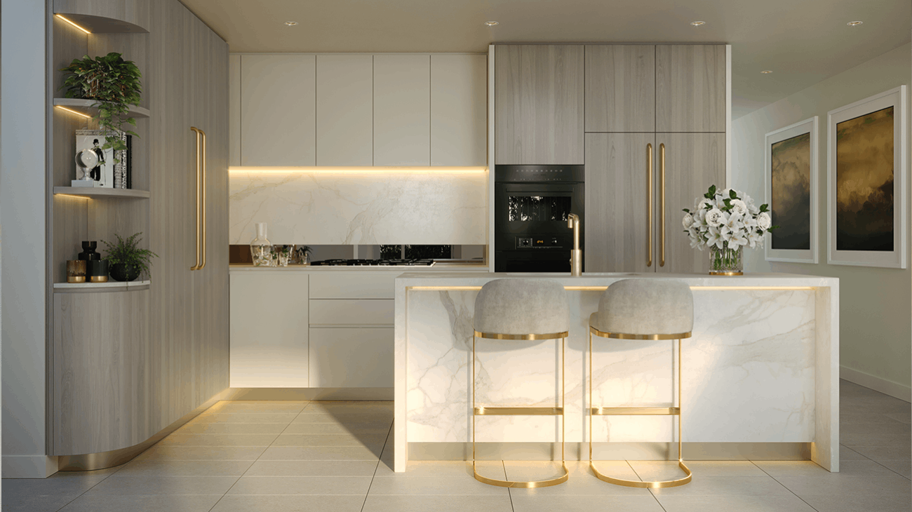 Green Square Render